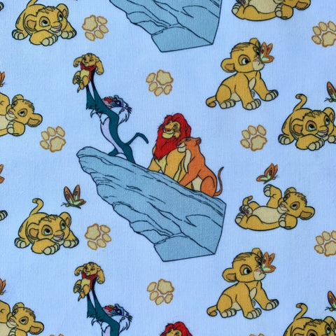 Offcut Lion King Polycotton Fabric