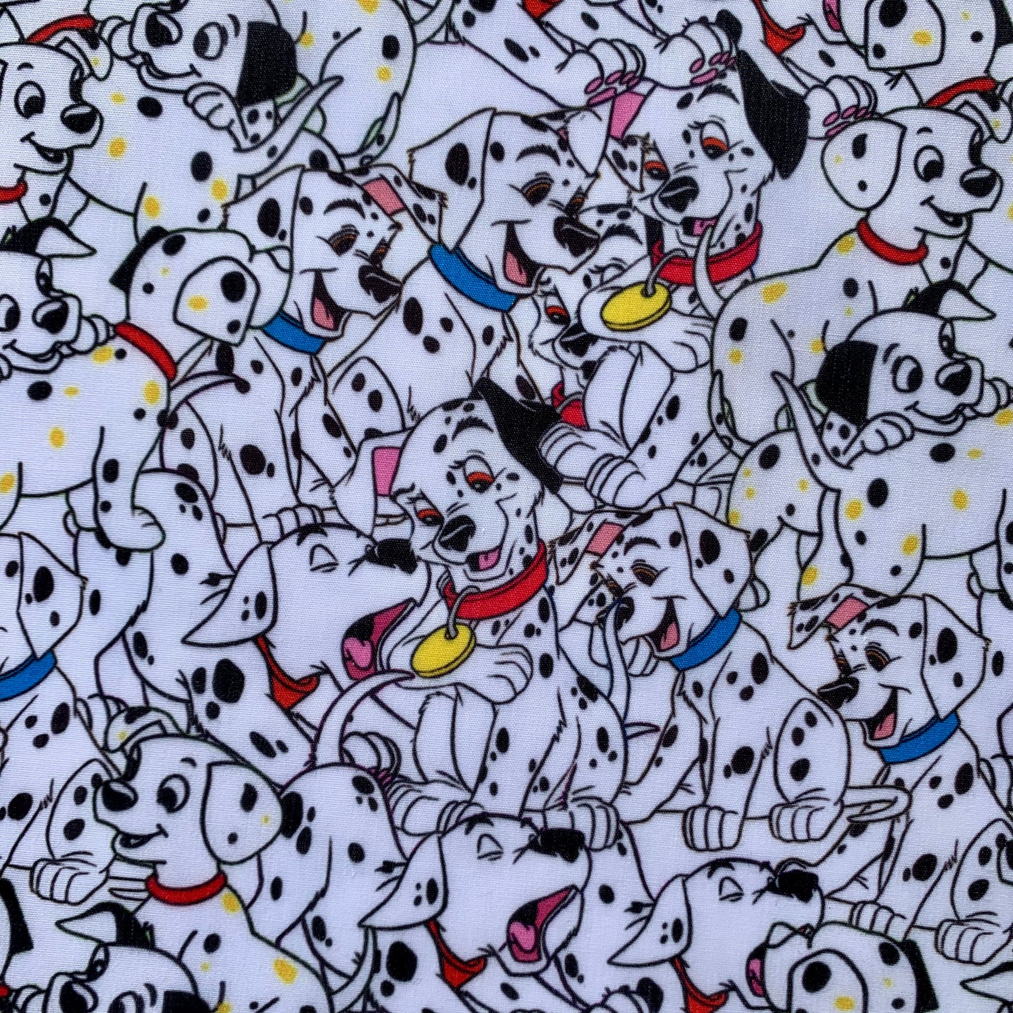 Offcut Dalmatians Polycotton Fabric