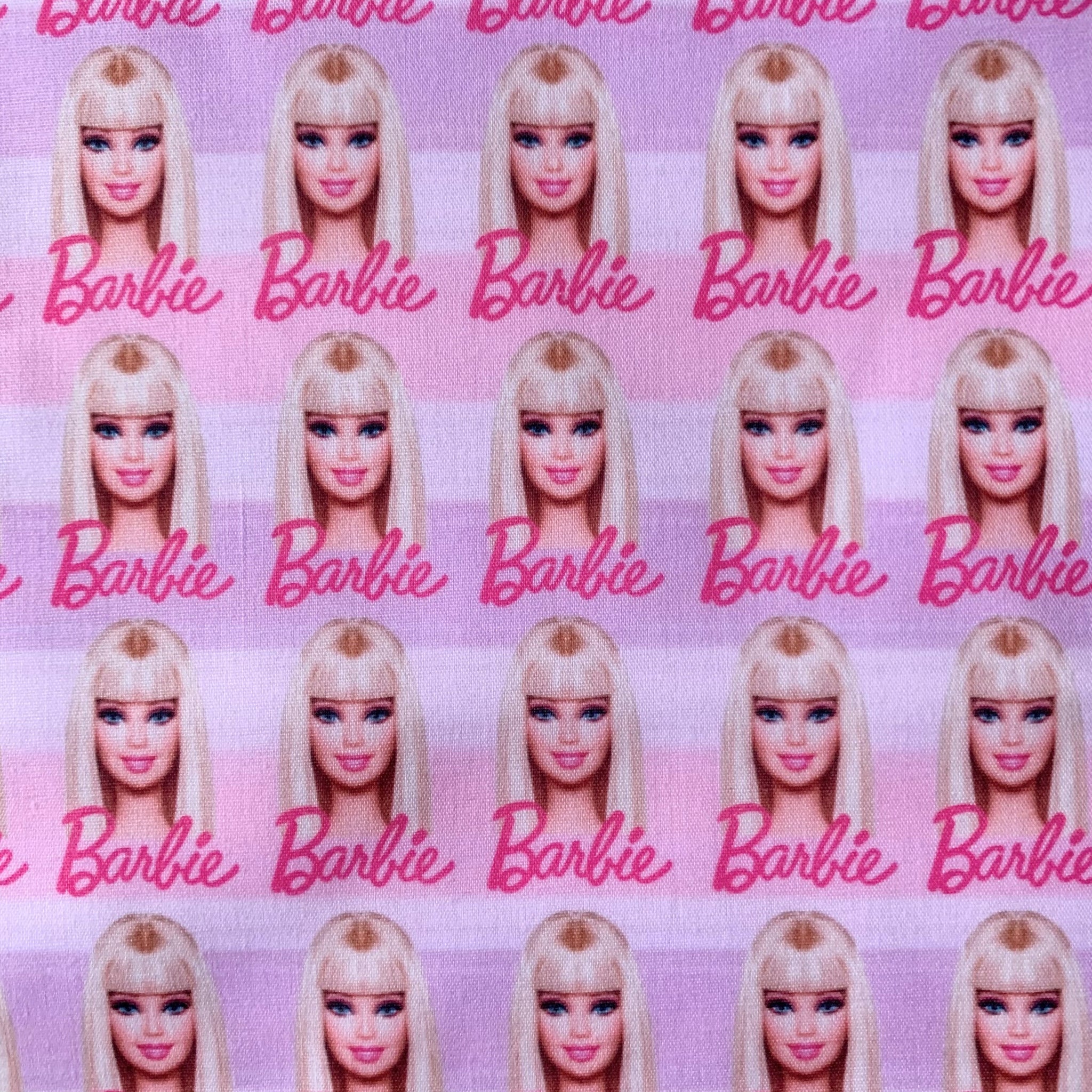 Offcut Barbie Polycotton Fabric