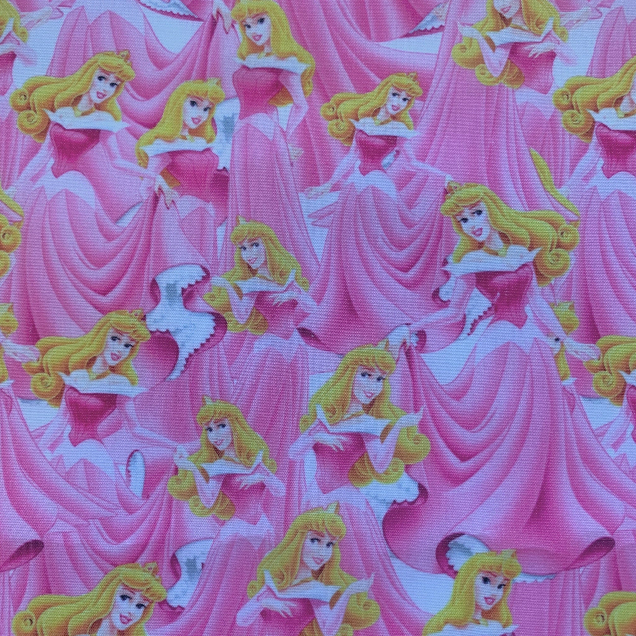 Offcut Princess Aurora Polycotton Fabric