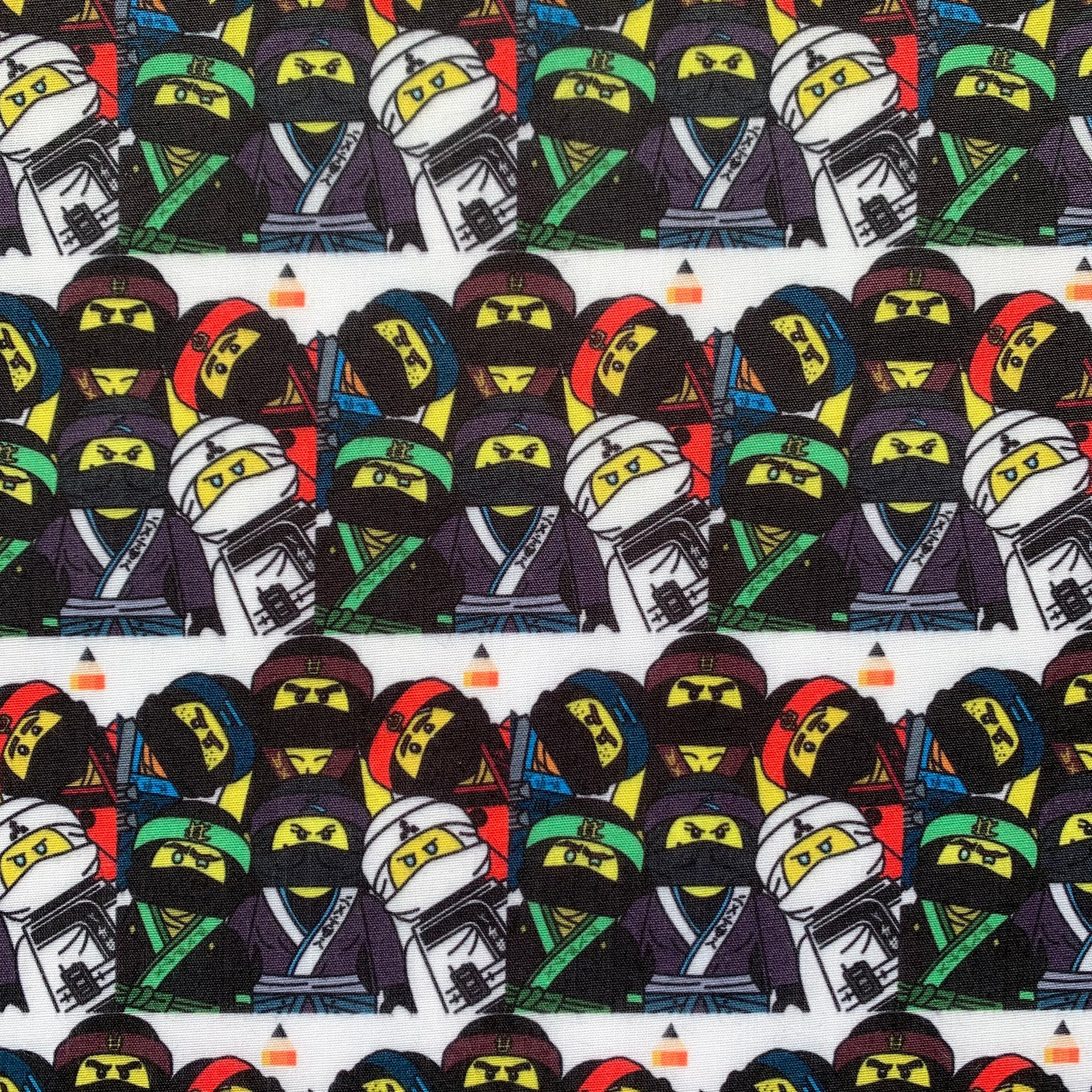 FQ Ninjago Polycotton Fabric