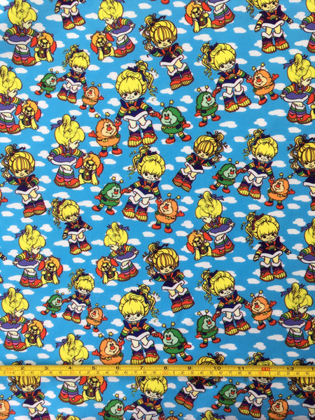 Offcut Rainbow Brite Fabric