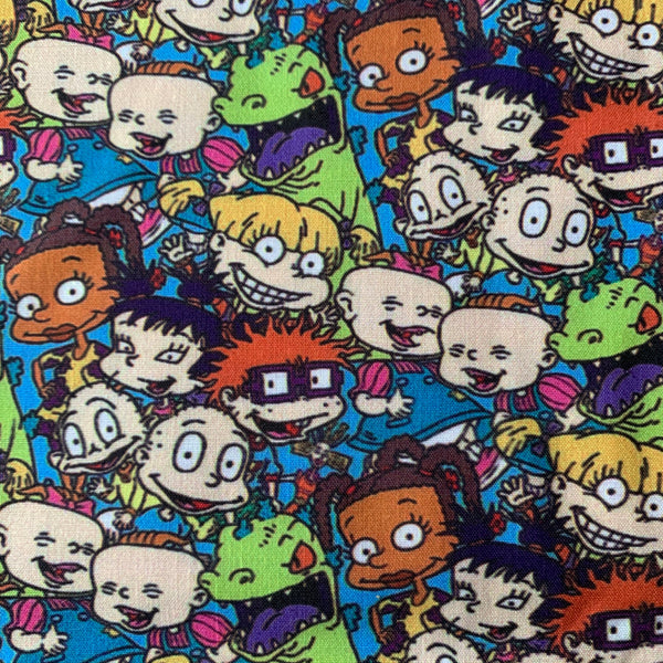 Offcut Rugrats Polycotton Fabric