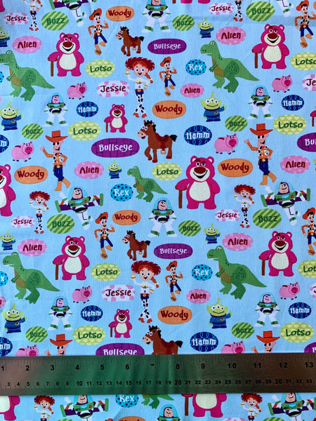 Disney Toy Story Characters Fabric