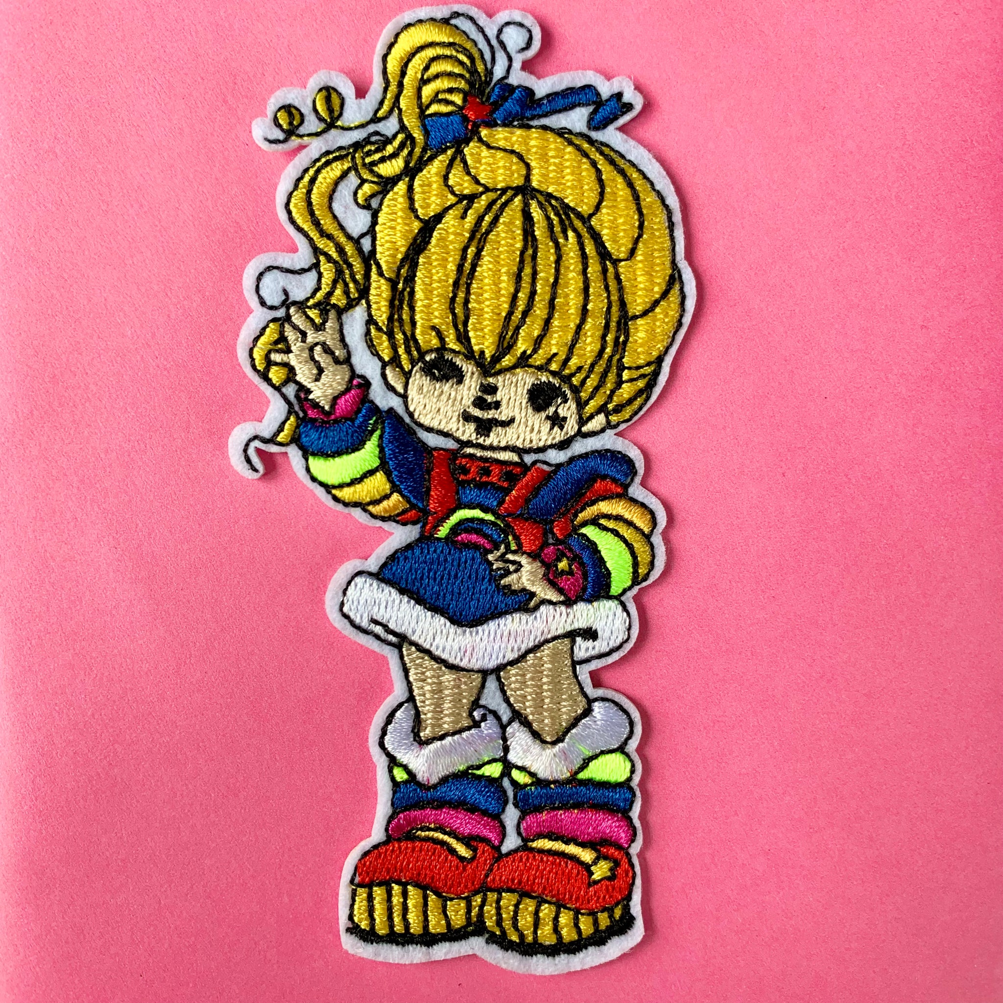 Rainbow Brite Embroidered Patch