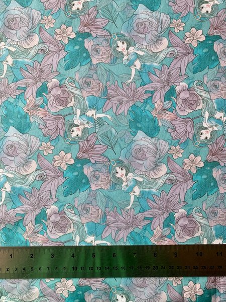 Jasmine Flowers Fabric