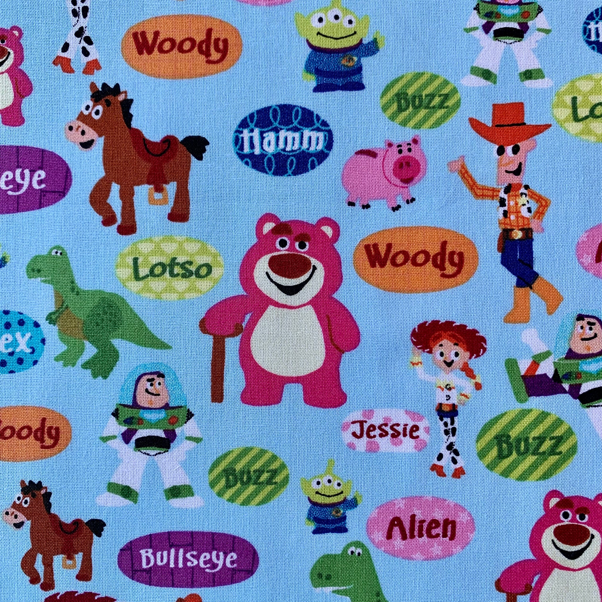 Disney Toy Story Characters Fabric