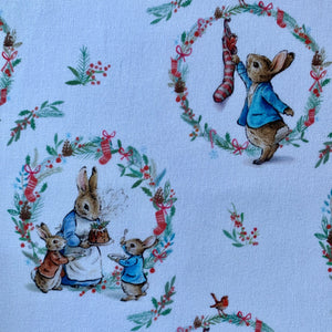 Peter Rabbit Christmas Fabric