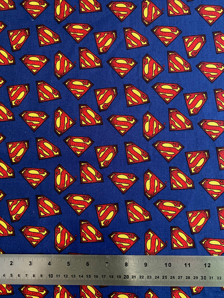 Superman Logo Fabric