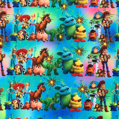 Toy Story Polycotton Fabric