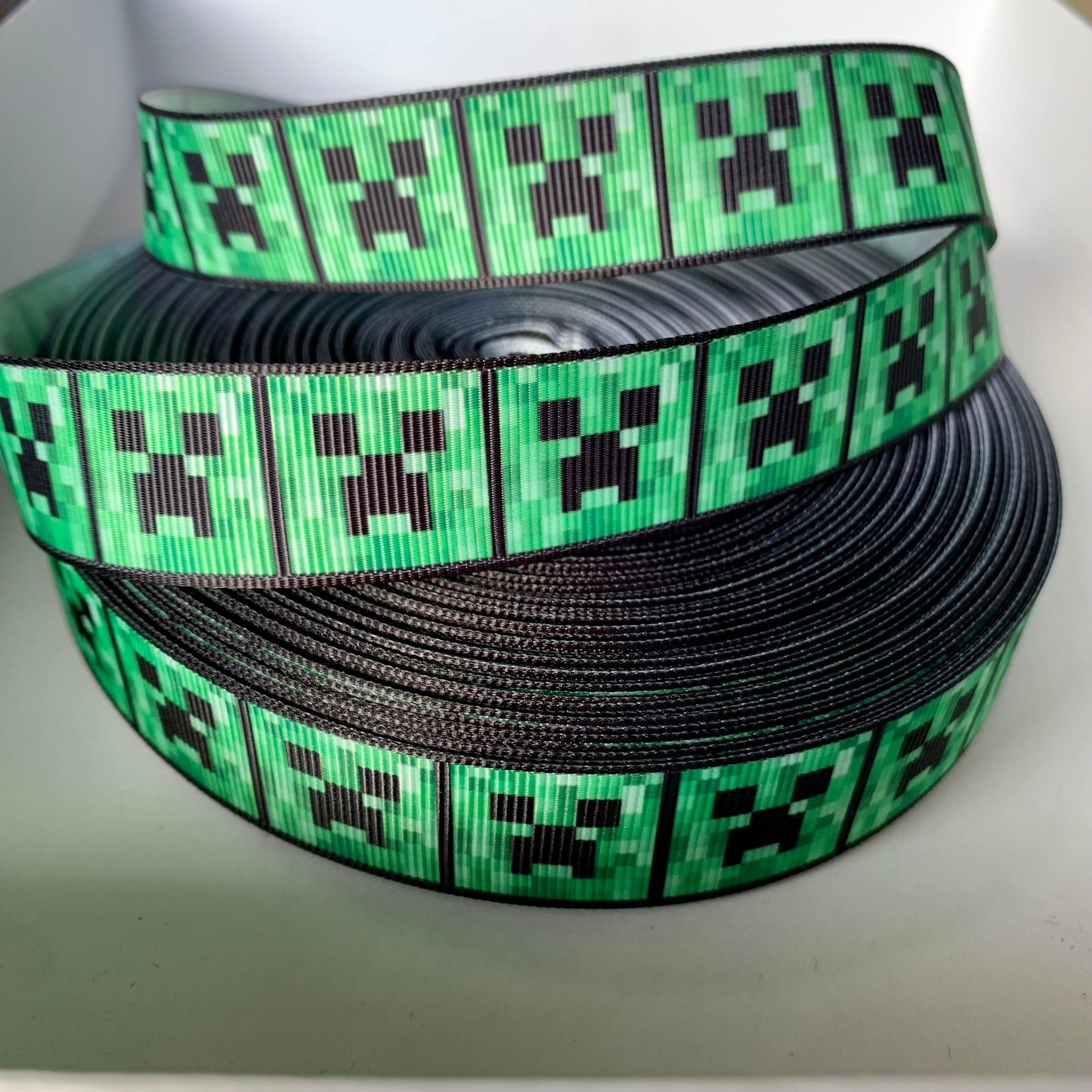 Minecraft Grosgrain Ribbon