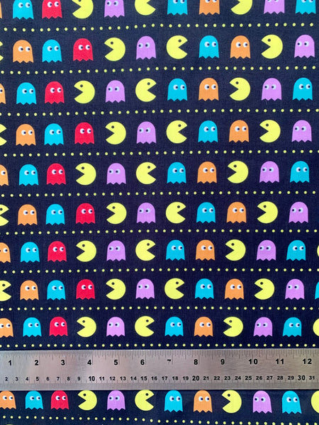 Pacman Polycotton Fabric