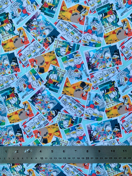 Scrooge McDuck Polycotton Fabric