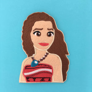 Large Moana Embroidered Patch