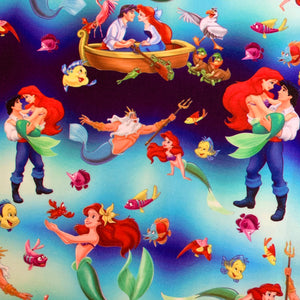 Little Mermaid Polycotton Fabric