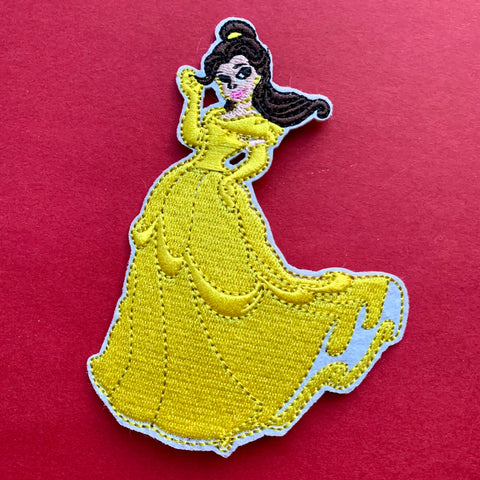 Belle Embroidered Patch