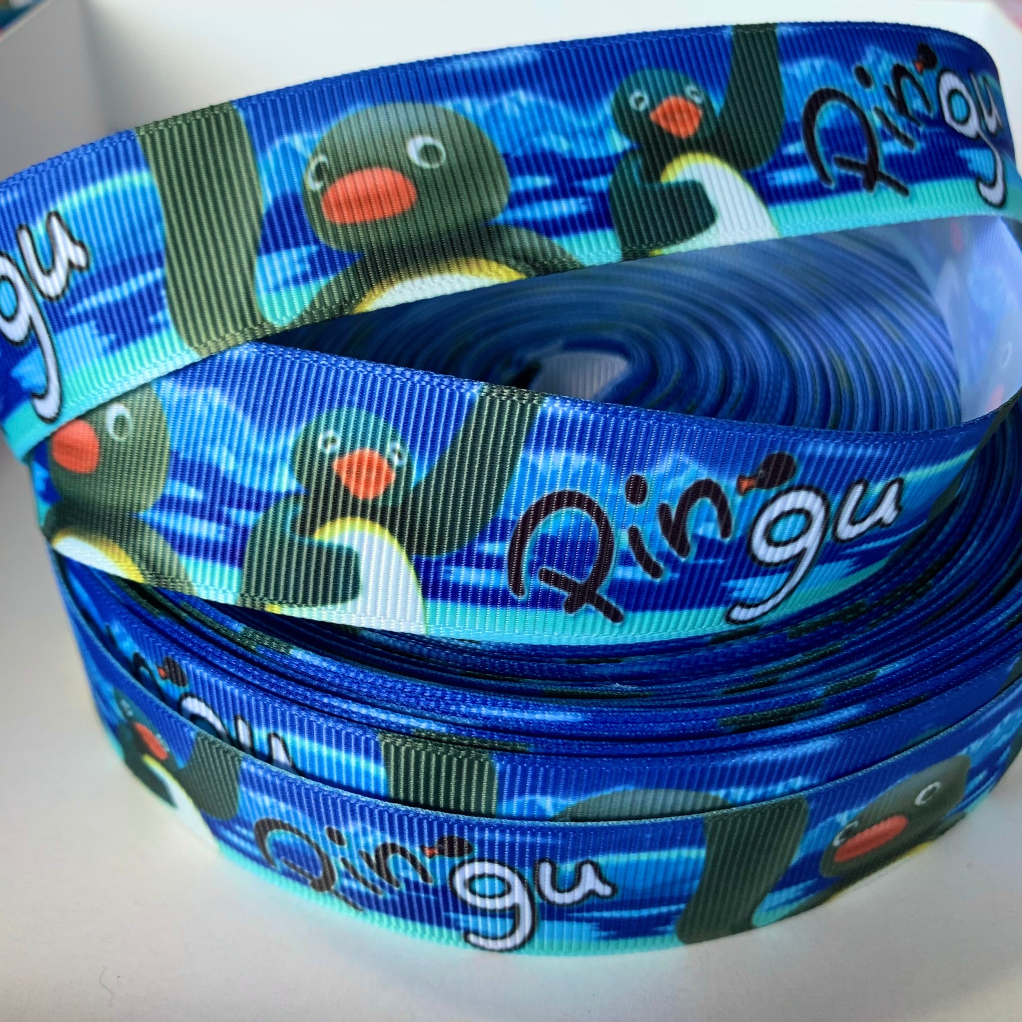 Pingu Grosgrain Ribbon