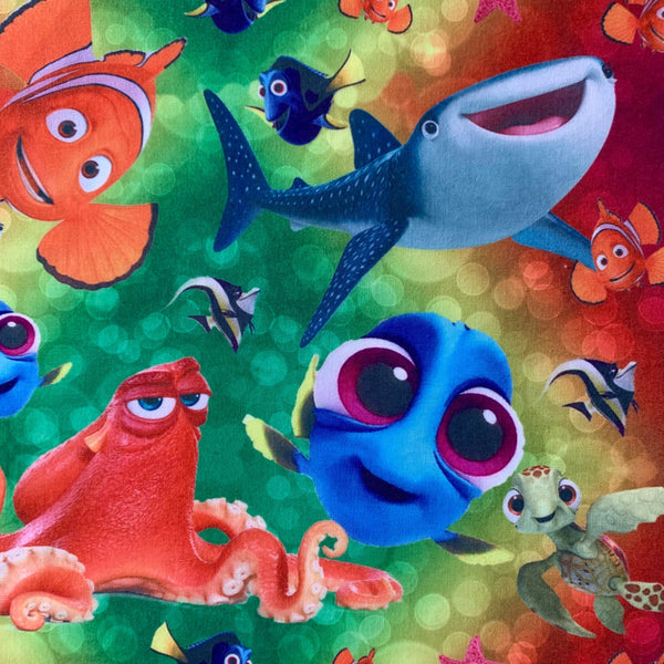 Offcut Nemo Polycotton Fabric