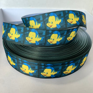 Flounder Grosgrain Ribbon