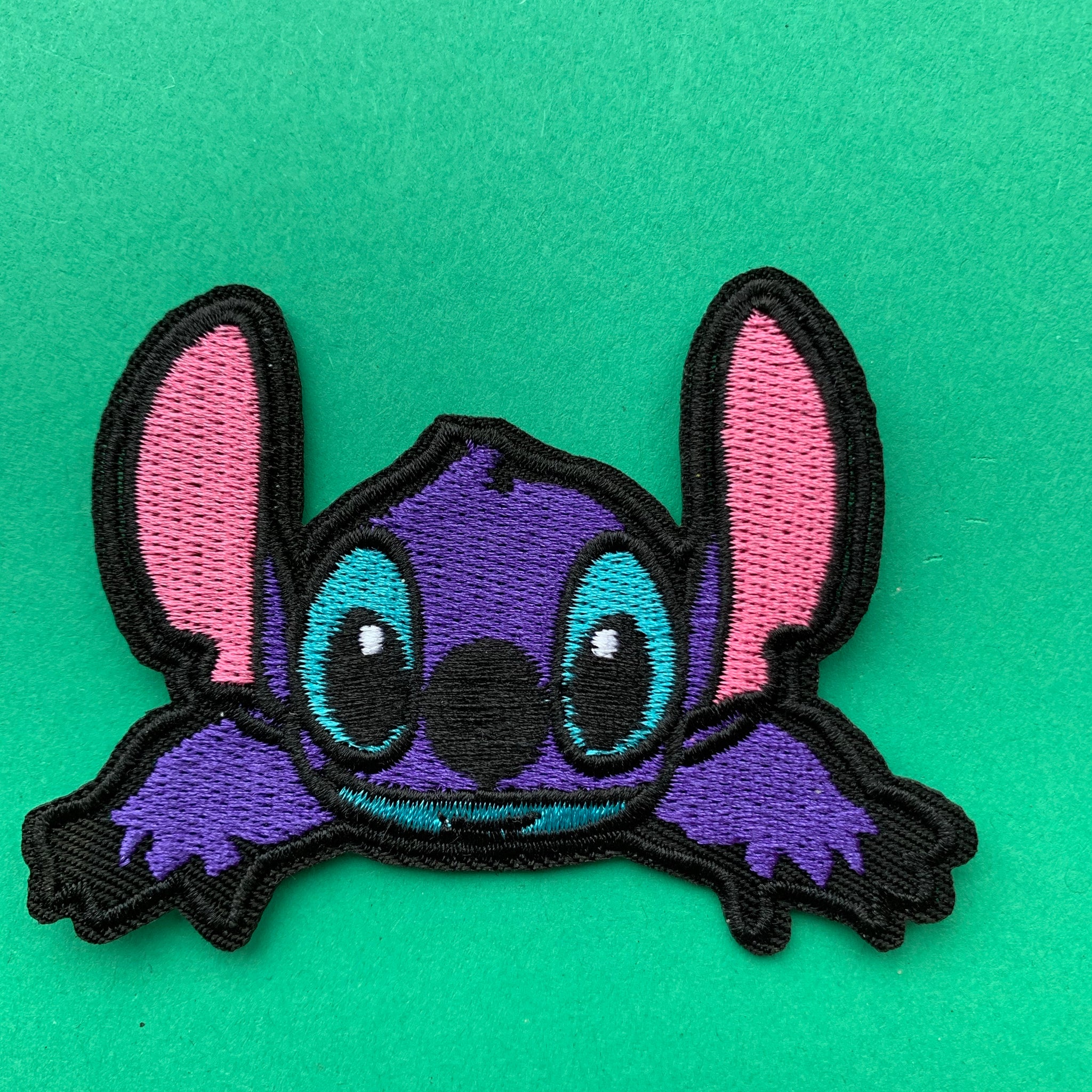 Purple Peeping Stitch Patch