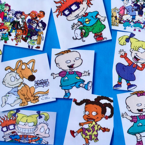 Offcut Rugrats Polycotton Fabric