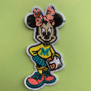 Student Minnie Embroidered Patch