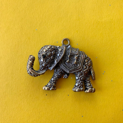 CLEARANCE Metal Elephant Charm