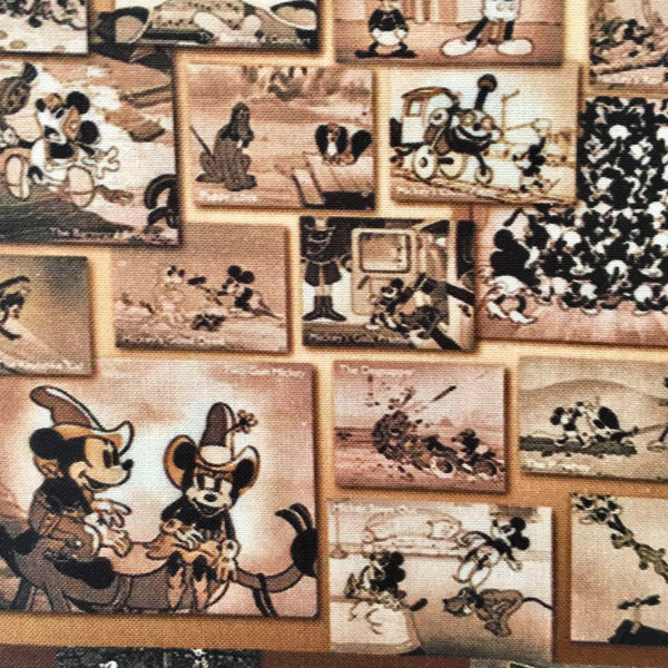 Steamboat Willie Fabric