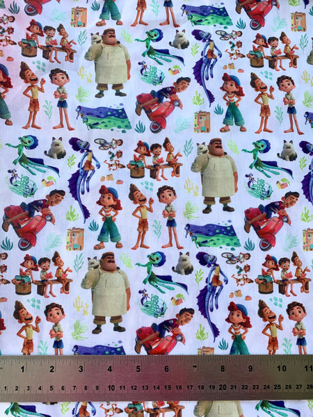 Luca Polycotton Fabric