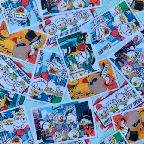 Scrooge McDuck Polycotton Fabric