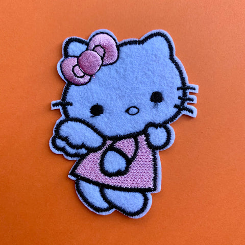 Angel Hello Kitty Embroidered Patch