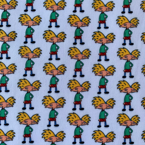 Offcut Hey Arnold Polycotton Fabric