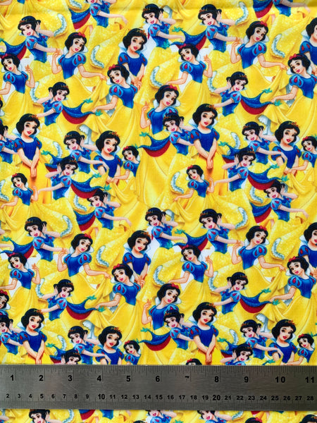 Offcut Snow White Polycotton Fabric