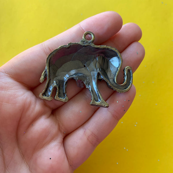 CLEARANCE Metal Elephant Charm