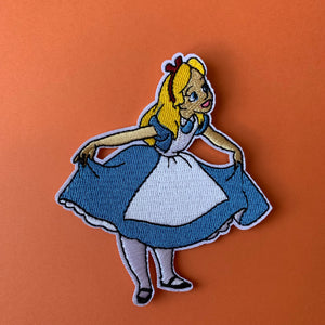 Alice Embroidered Patch