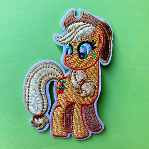 Applejack Embroidered Patch
