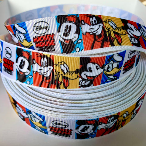 Mickey and friends Grosgrain Ribbon