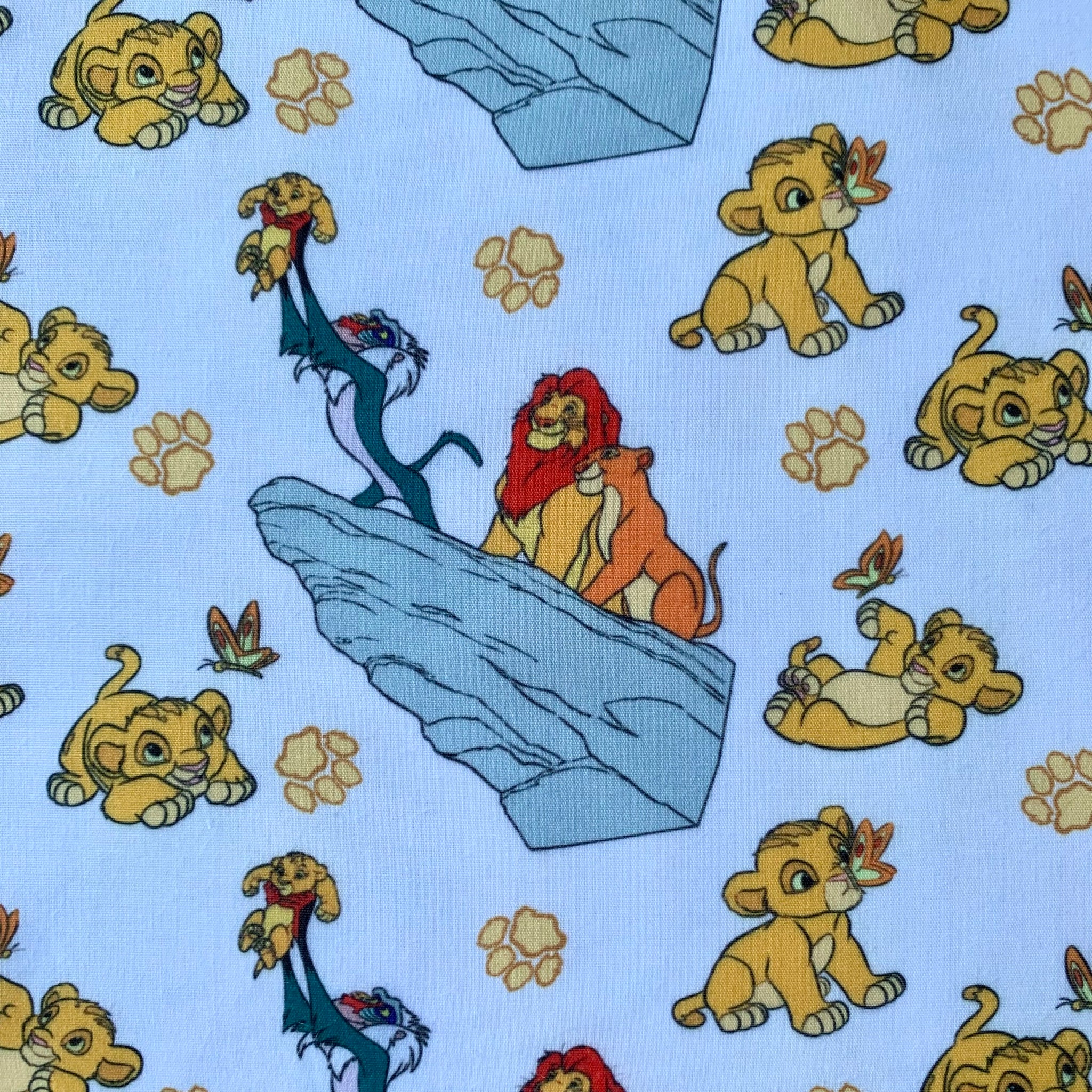 Lion King Polycotton Fabric