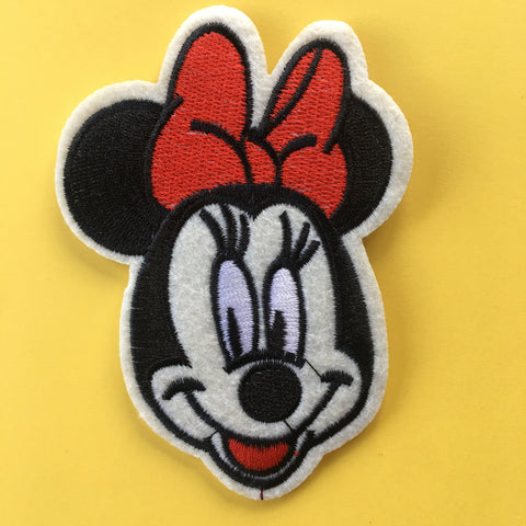 Minnie Mouse Embroidered Patch