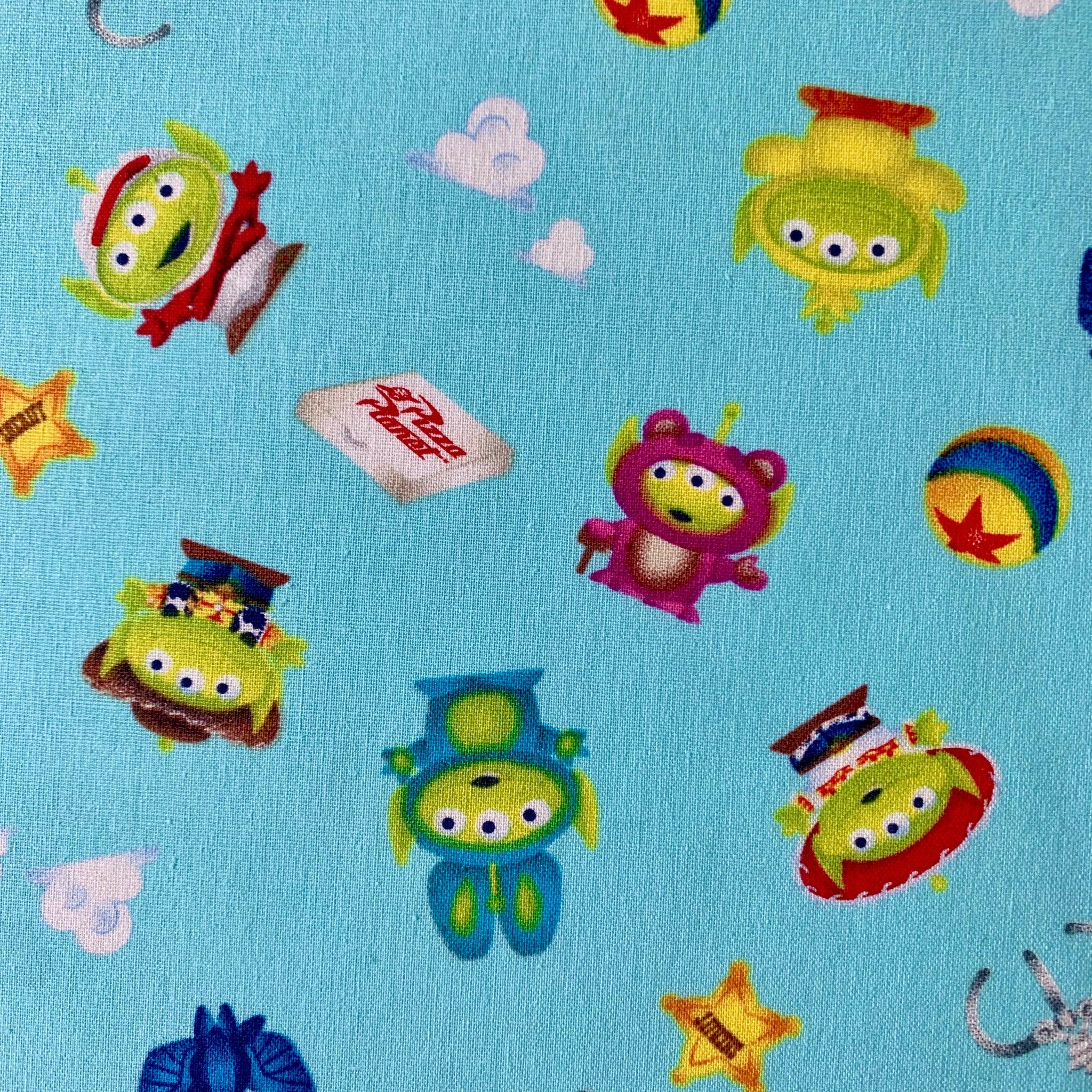 Toy Story Alien Re-mix Fabric