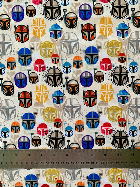 Mandalorian Helmets Fabric