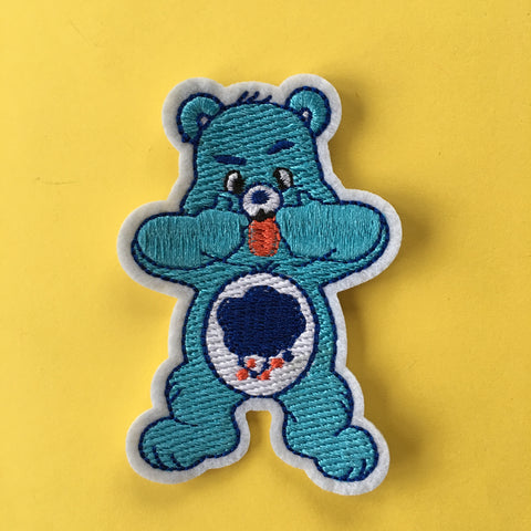 Grumpy Embroidered Patch