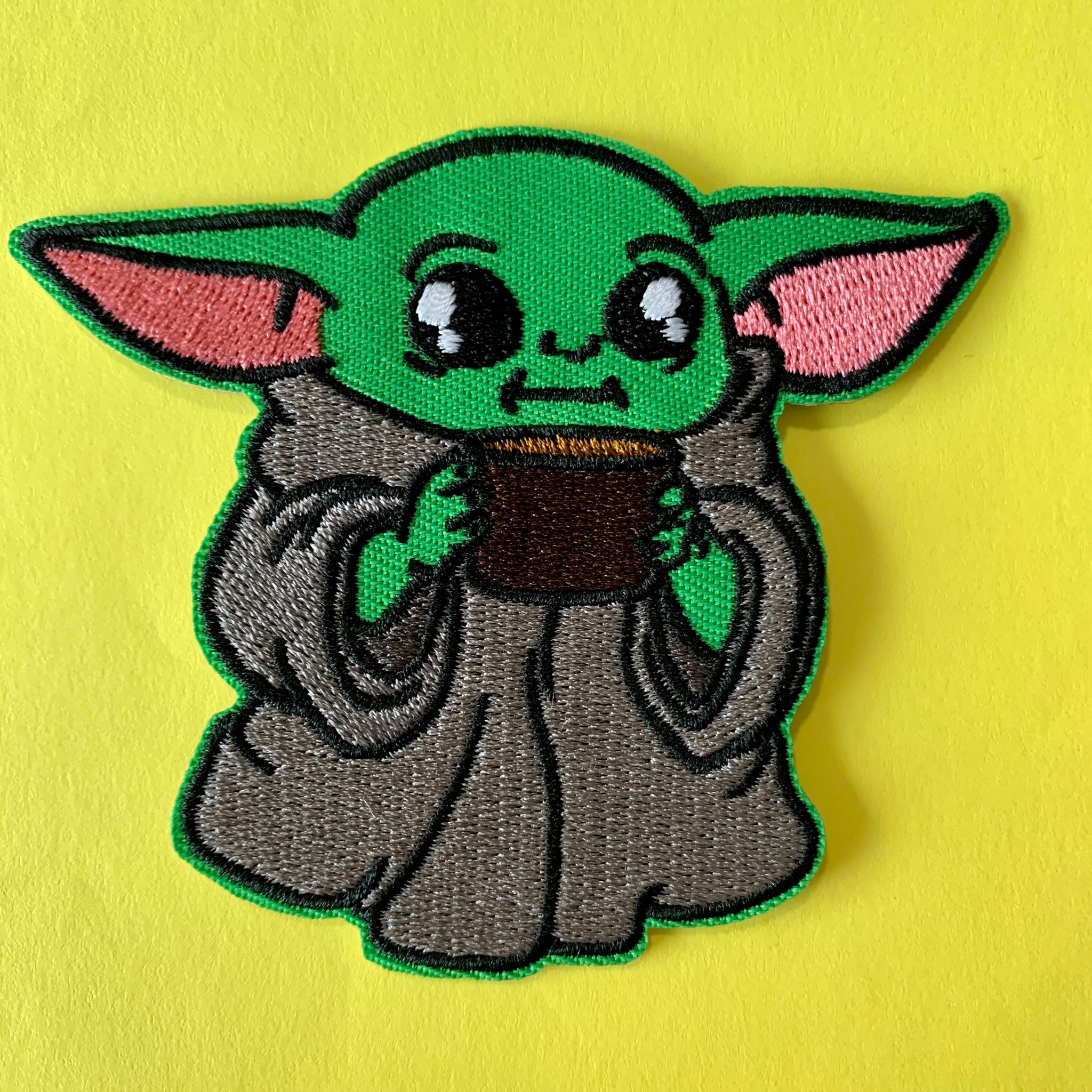 Grogu Embroidered Patch