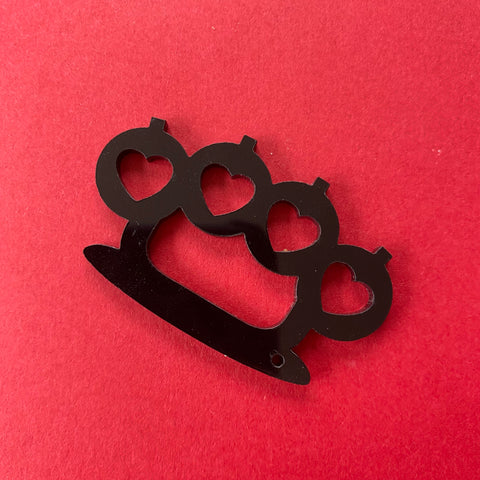 CLEARANCE Knuckle Duster Charm