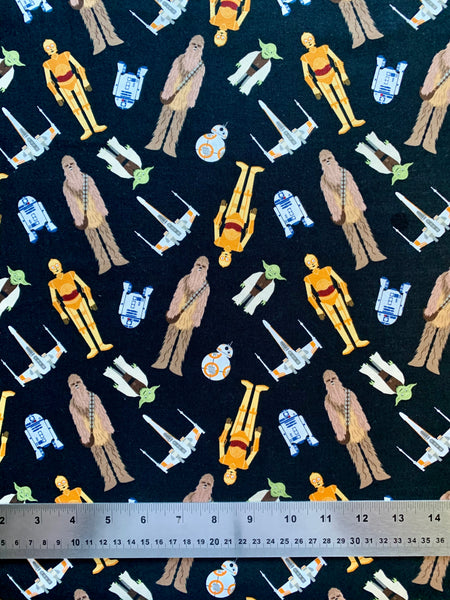 Star Wars characters Fabric