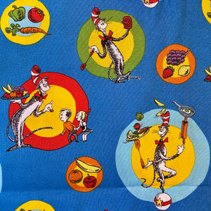 Cat in the Hat Polycotton Fabric