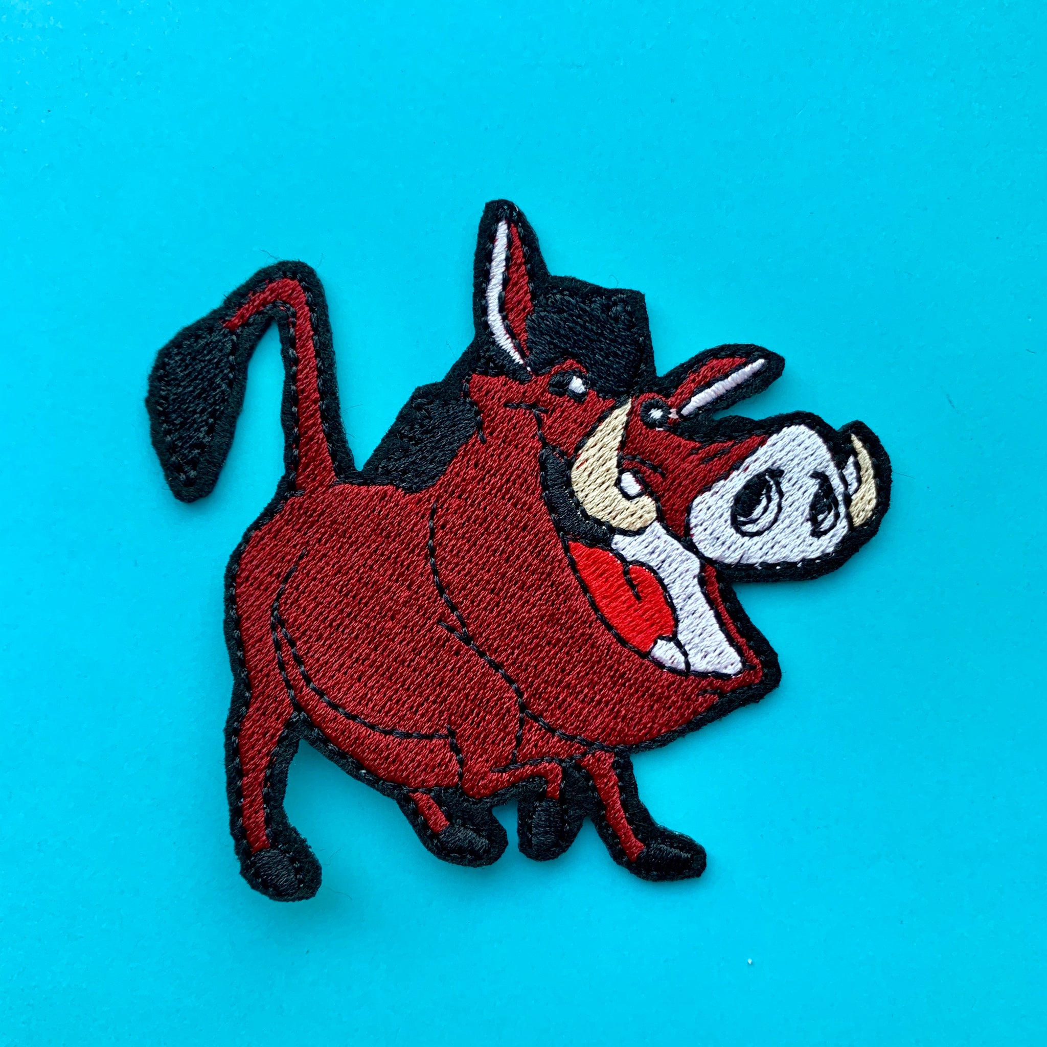 Pumbaa Embroidered Patch