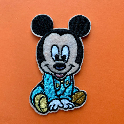 Baby Mickey Embroidered Patch