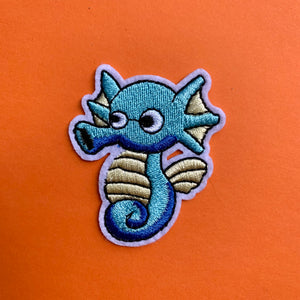 Horsea Embroidered Patch