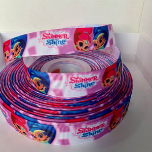 Shimmer and shine Grosgrain Ribbon